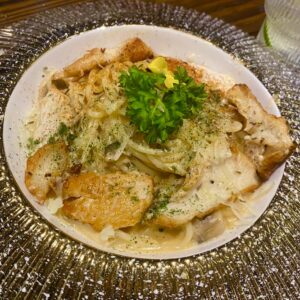 MÌ Ý SỐT KEM NẤM