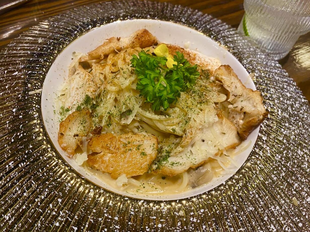 MÌ Ý SỐT KEM NẤM